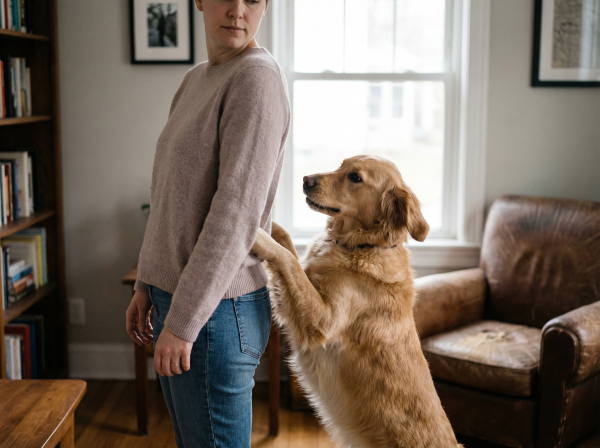 zastavení neželané interakce při výchově psa